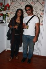 Sheena Sippy with a friend at Smoke House Deli event in Phoenix Mills, Mumbai on 5th Dec 2011.jpg